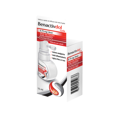 Benactivdol Gola Spray 8,75 mg/dose-15 ml