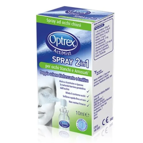 Optrex Actimist Spray 2in1 occhi arrossati-10 ml