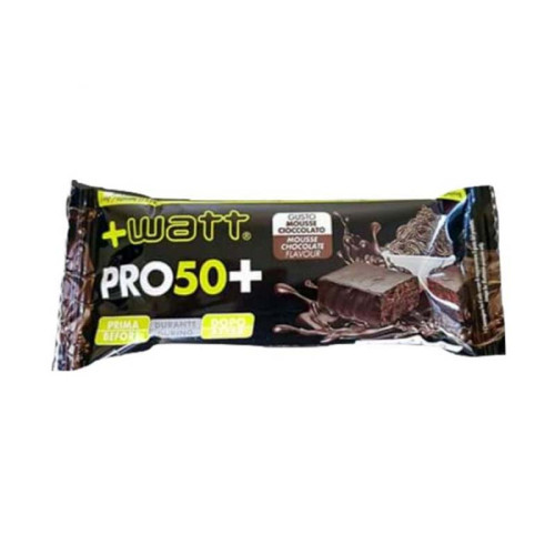 +Watt Pro50+ Gusto Mousse Cioccolato - 50 gr