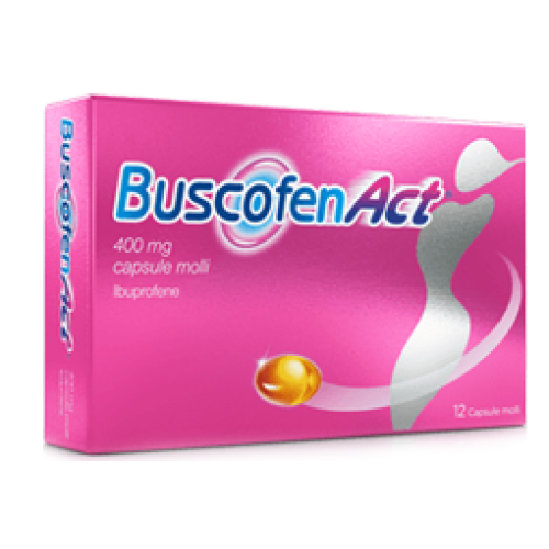 BuscofenAct 400 mg-12 capsule molli