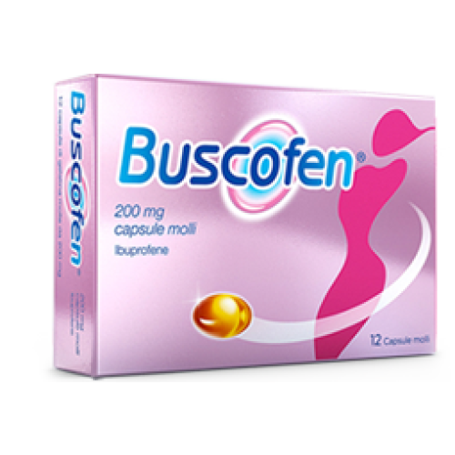Buscofen 200 mg-12 capsule molli