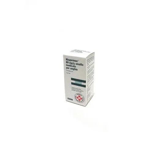 Niogermox Smalto Medicato 80 mg/g-3,3 ml