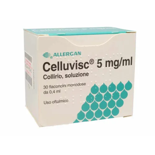 Celluvisc Collirio- 30 flaconcini monodose da 0,4 ml