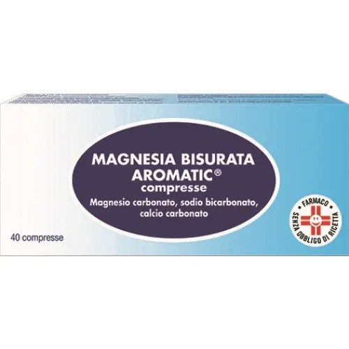 Magnesia Bisurata Aromatic-40 compresse