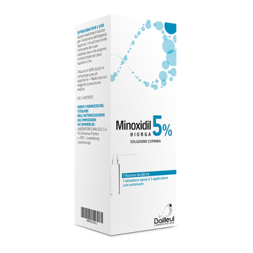 MINOXIDIL BIORGA SOL CUT60ML5%