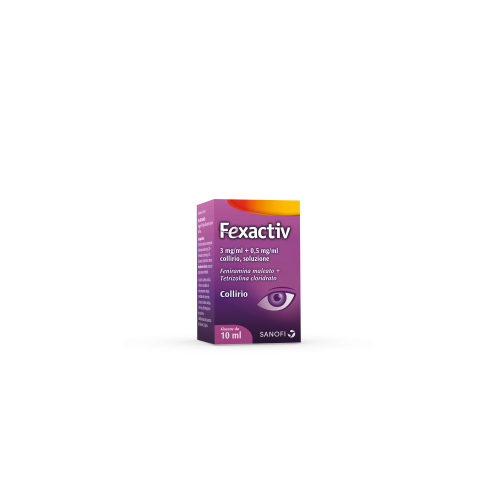 Fexactiv Collirio 0,3mg/ml+0,5 mg/ml-10 ml