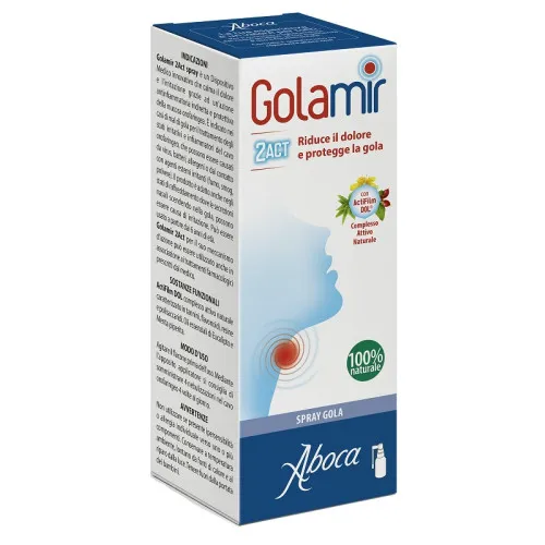 Aboca golamir 2act spray no alcool- 30 ml