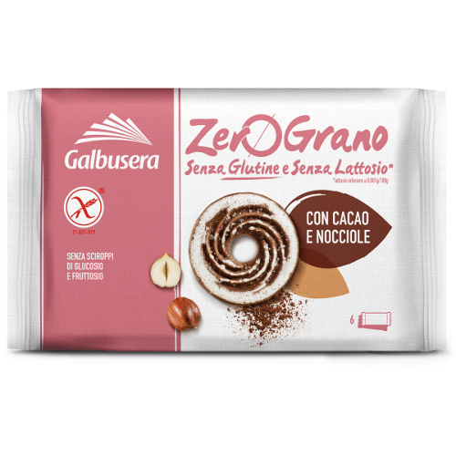 Galbusera Zerograno cacao e nocciole-220 g