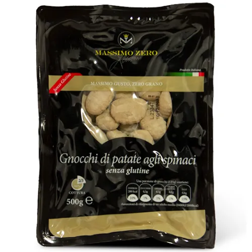 Massimo Zero Gnocchi di patate agli spinaci-500 g