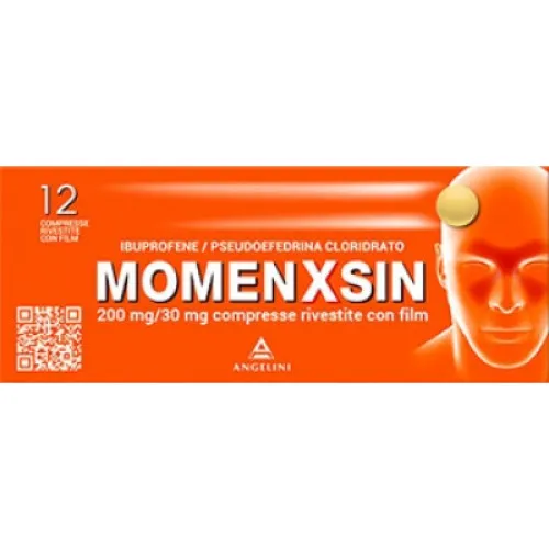 Momenxsin 200 mg+ 30 mg-12 compresse