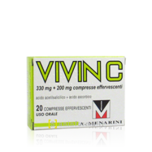 Vivin C 330 mg+200 mg-20 compresse effervescente
