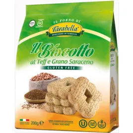 Farabella Biscotto al Teff e grano saraceno-200 g