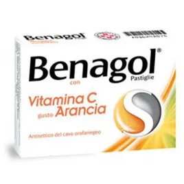BENAGOL Arancia e Vitamina C Antisettico del Cavo Orale-36 pastiglie