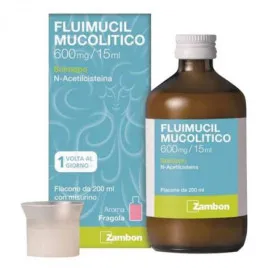 Fluimucil Mucolitico Sciroppo 600 mg/15 ml-200 ml