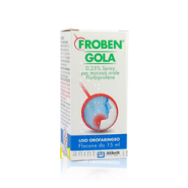Froben Gola SPray Mucosa orale 0,25%-15 ml