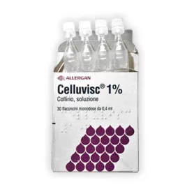 Celluvisc Collirio-30 flaconcini monodose da 0,4 ml 10 mg/ml