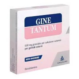 Ginetantum Polvere Vaginale 500 mg-10 bustine