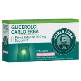 Carlo Erba Glicerolo Prima Infanzia 900 mg-12 supposte