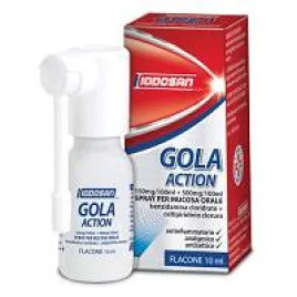 Gola Action Spray per Mucosa Orale-10 ml