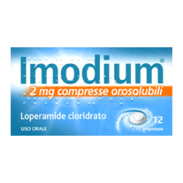 Imodium 2 mg Compresse Orosolubili-12 compresse