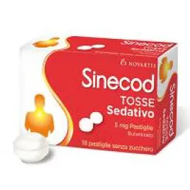 Sinecod Tosse Sedativo 5 mg Pastiglie-18 pastiglie