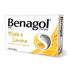 BENAGOL Miele e Limone Antisettico del Cavo Orale-36 pastiglie