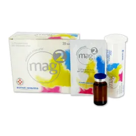 Mag 2 Magnesio Pidolato 2,25 mg-20 Bustine