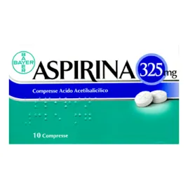 Aspirina 325 mg acido acetilsalicilico-10 compresse