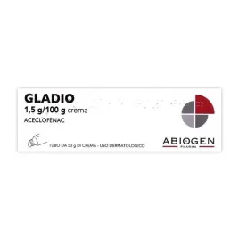 Gladio Crema Antinfiammatoria ed Antidolorifica 50 gr 1,5 gr/100 gr