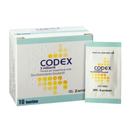Codex 5 miliardi saccharomyces boulardii 250 mg-10 bustine