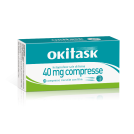 Okitask 40 mg Ketoprofene-20 compresse