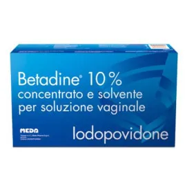 Betadine Soluzione Vaginale 10%-5 flaconi+5 fiale+5 cannule