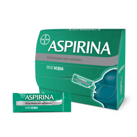 Aspirina 500 mg acido acetilsalicilico-20 bustine 