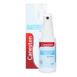 Canesten Spray Cutaneo 1% con Pompa Dosatrice-40 ml