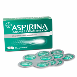 Aspirina Dolore e Infiammazione 500 mg-20 compresse