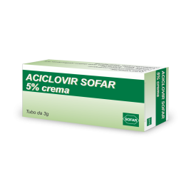 Sofar Aciclovir Crema Dermatologica 5%-3 g