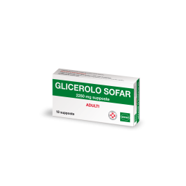 Glicerolo Sofar Supposte 2250 mg-18 supposte