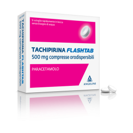 Tachipirina Flashtab 500 mg Compresse Orodispersibili-16 compresse