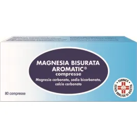 Magnesia Bisurata Aromatica-80 compresse