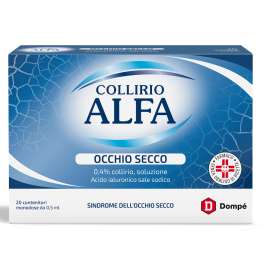 Collirio Alfa Occhio Secco 0,4%-20 fiale monodose