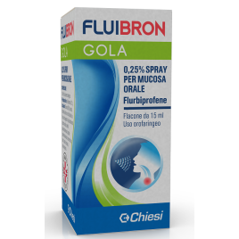 Fluibron Gola Spray Mucosa Orale 0,25%-15 ml