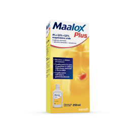 Maalox Plus Sospensione Orale Antiacido Gusto Limone-250 ml