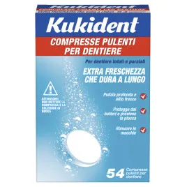 Detergente Protesi Dentaria Kukident Cleanser Fresch 88 Compresse