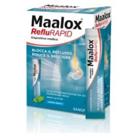 Maalox Reflurapid Sospensione Orale-20 bustine monodose