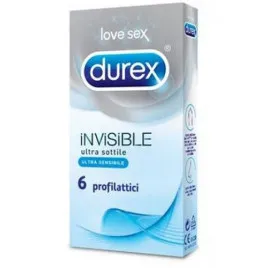 Durex Invisible Ultra Sottile - 6pz