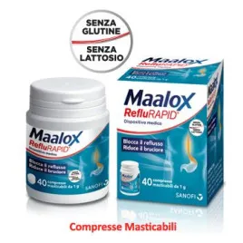 MAALOX REFLURAPID 40CPR MASTIC