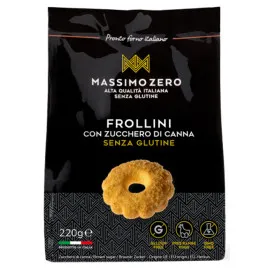 Massimo Zero Frollini con Zucchero di Canna-220 g