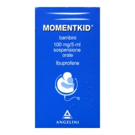 Moment Kid Sospensione Orale 100 mg/5 ml Gusto Miele e Banana-150 ml