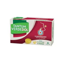 Tantum Verdedol 8,75 mg Gusto Limone e Miele-16 pastiglie