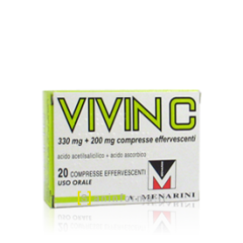 Vivin C 330 mg+200 mg-20 compresse effervescente